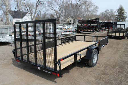 New 2025 Sure-Trac STUTA8214-BP-030 Utility Trailer