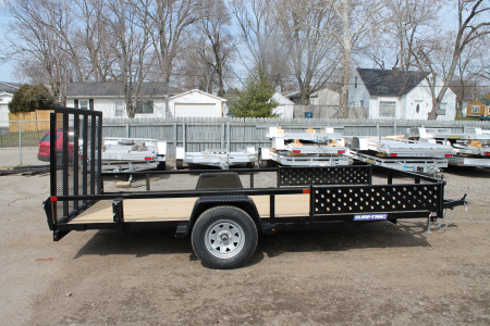 New 2025 Sure-Trac STUTA8214-BP-030 Utility Trailer