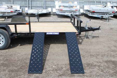 New 2025 Sure-Trac STUTA8214-BP-030 Utility Trailer