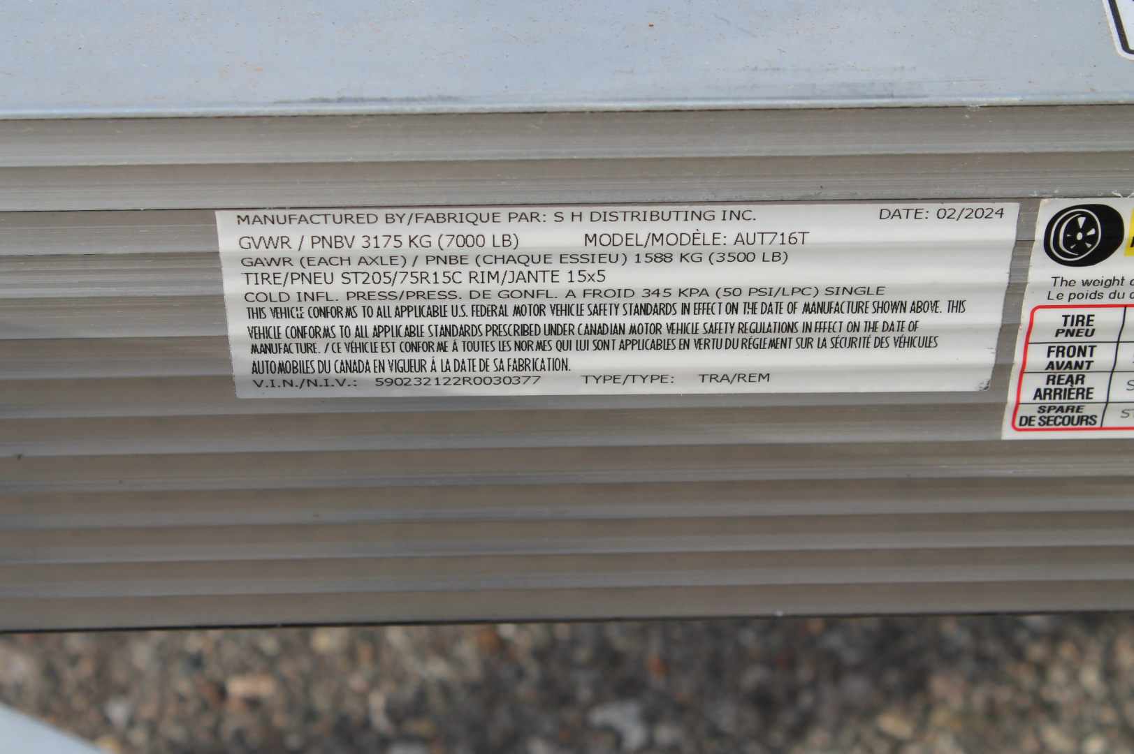 New 2026 Sport Haven AUT716TS Utility Trailer