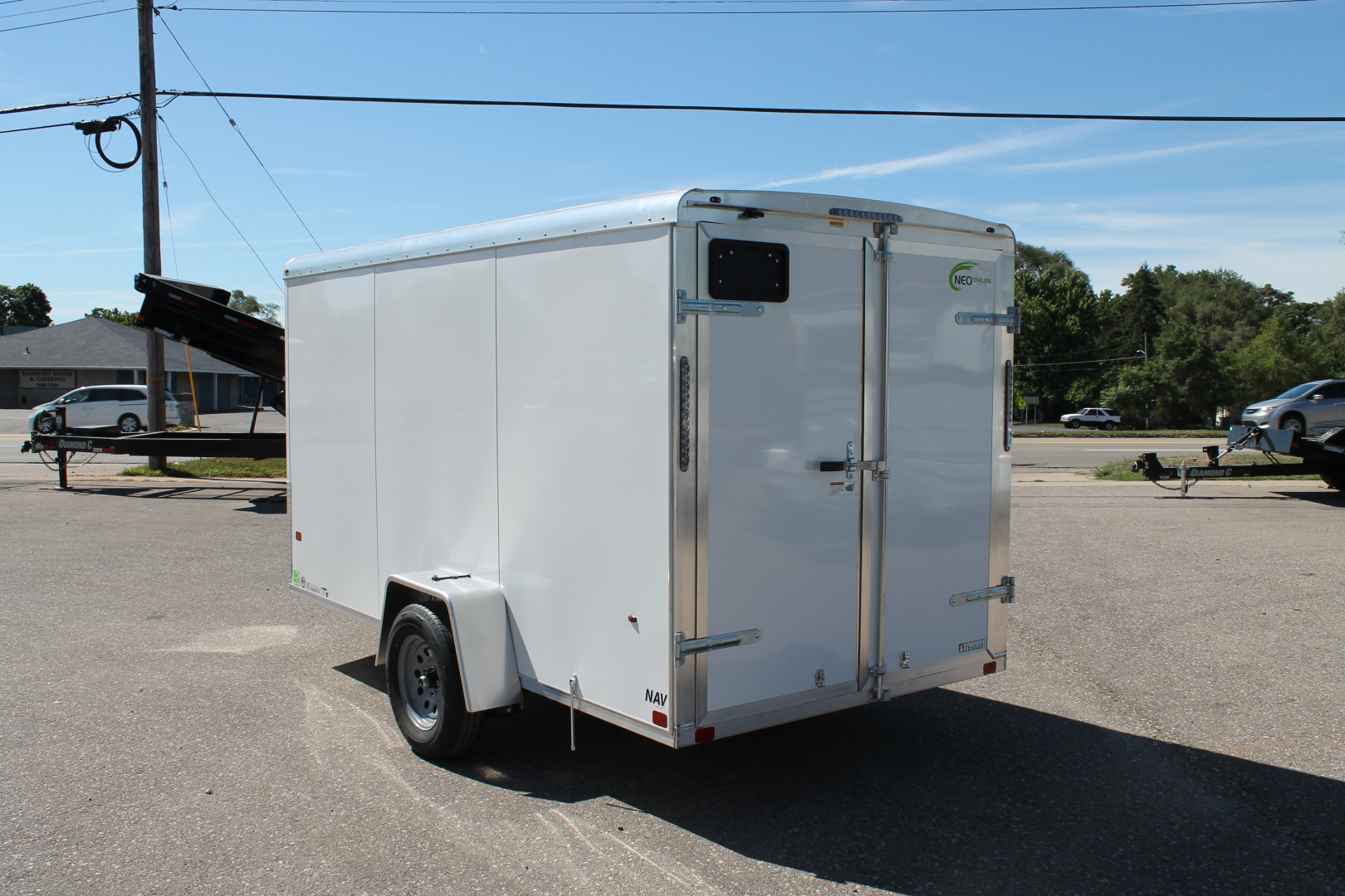 New 2026 NEO Trailers NAV126SR Cargo / Enclosed Trailer
