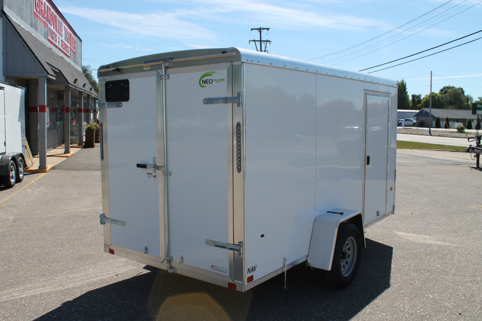 New 2026 NEO Trailers NAV126SR Cargo / Enclosed Trailer