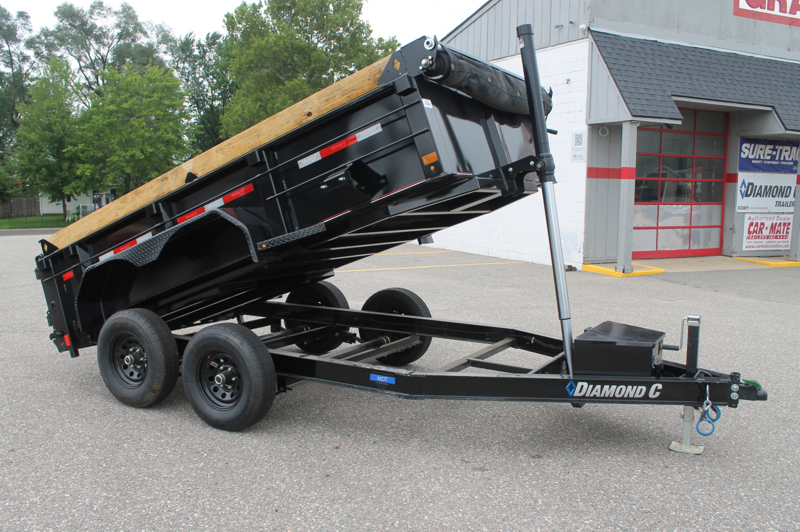 New 2026 Diamond C Trailers MDT206 12x77 Dump Trailer