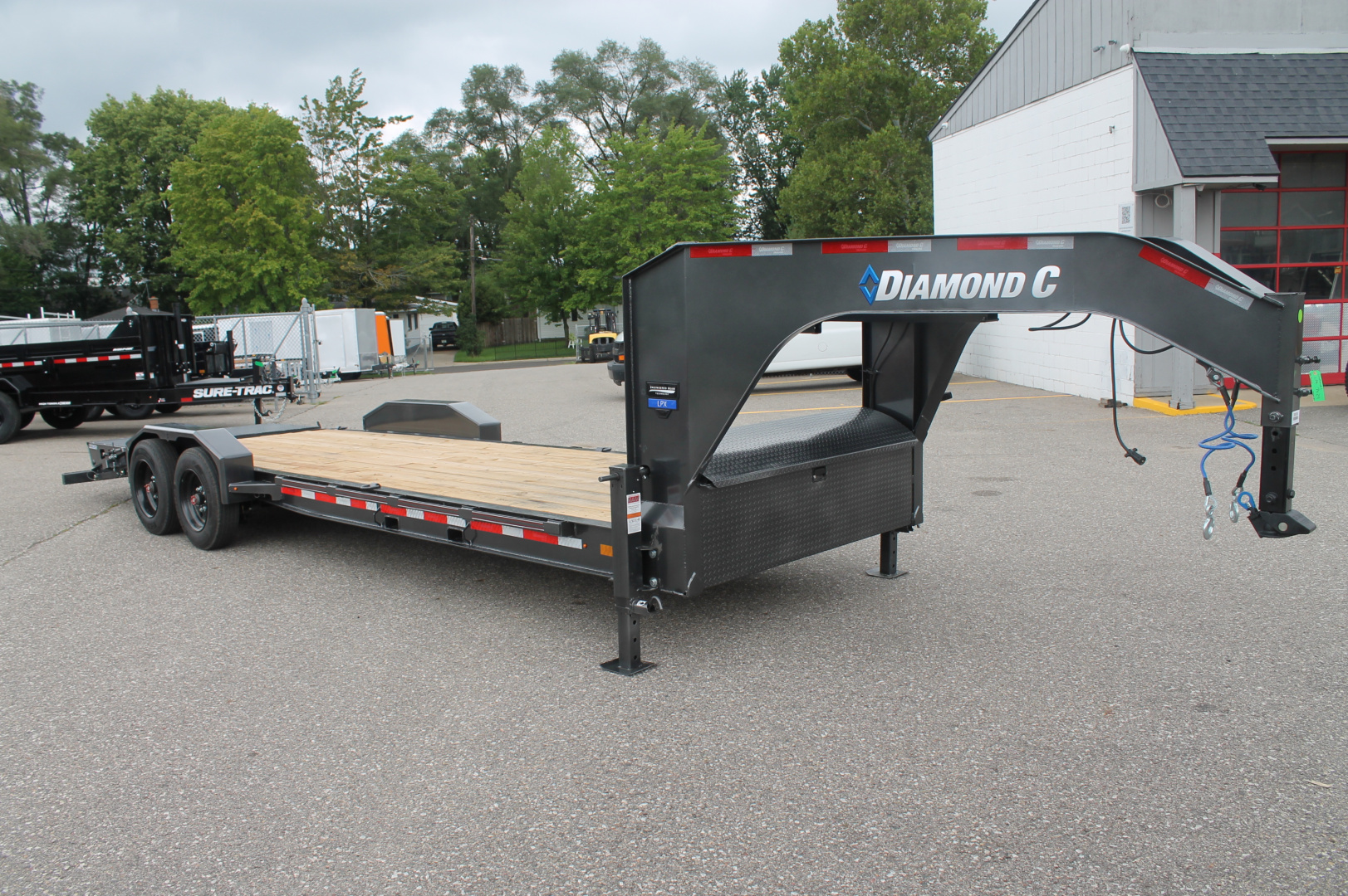 New 2026 Diamond C Trailers LPX208 24x80 Equipment Trailer