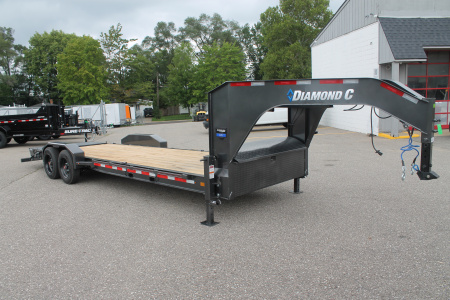 New 2026 Diamond C Trailers LPX208 24x80 Equipment Trailer