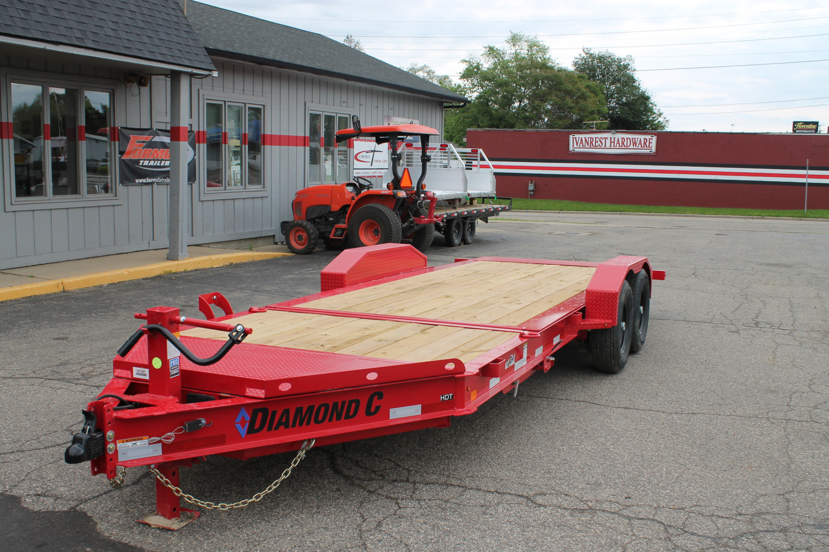 New 2026 Diamond C Trailers HDT207 20x82 Equipment Trailer