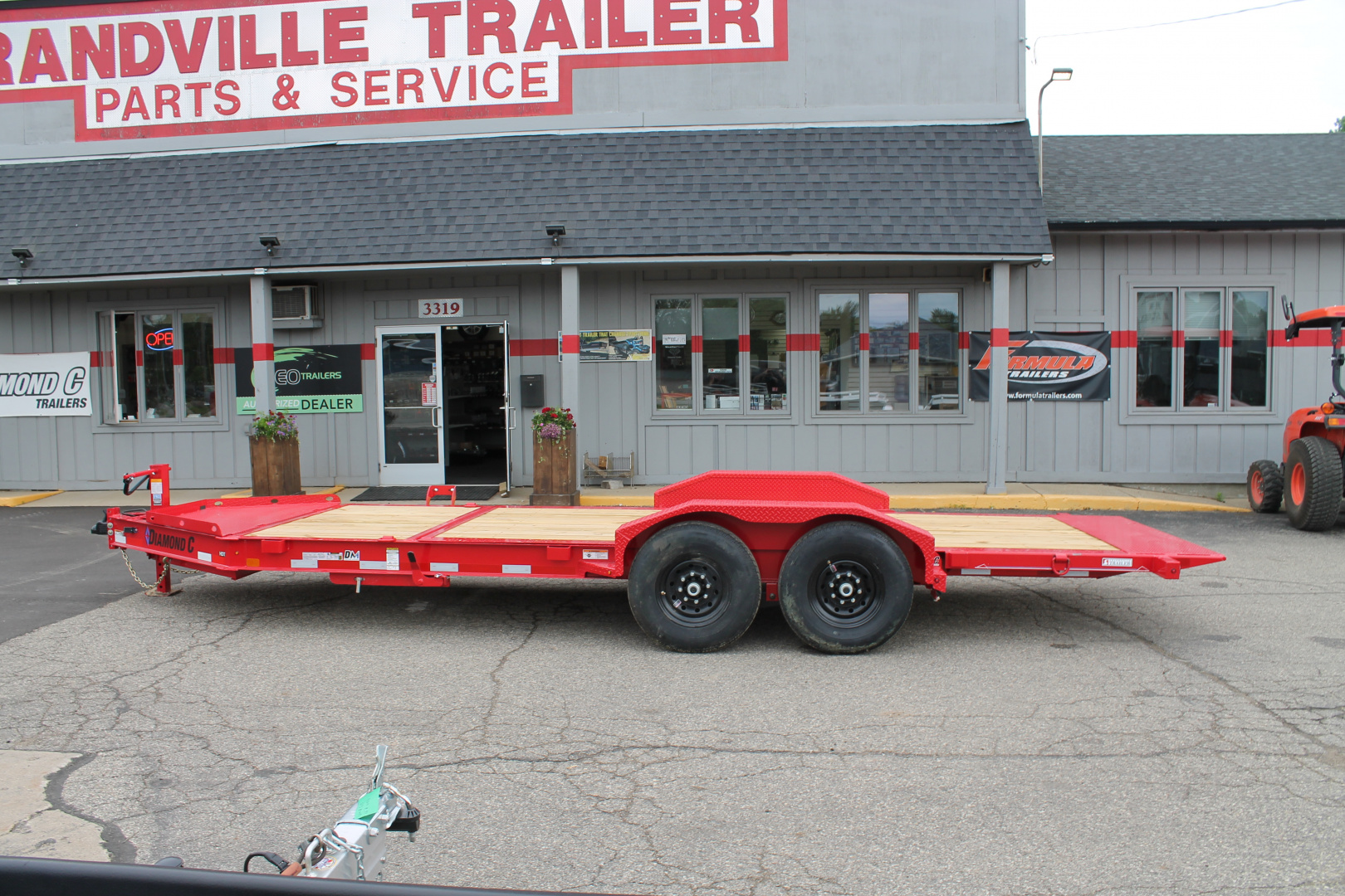 New 2026 Diamond C Trailers HDT207 20x82 Equipment Trailer