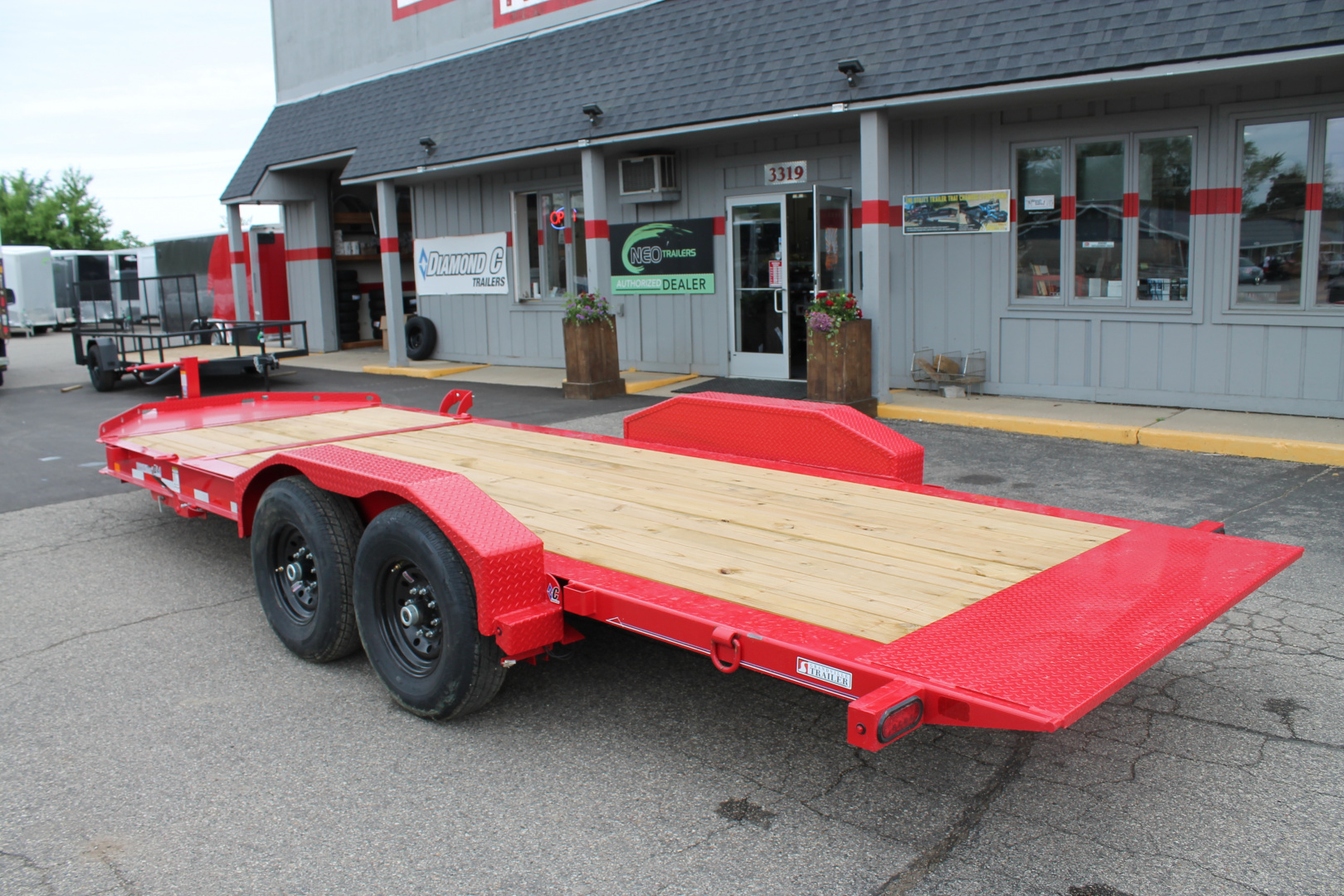 New 2026 Diamond C Trailers HDT207 20x82 Equipment Trailer