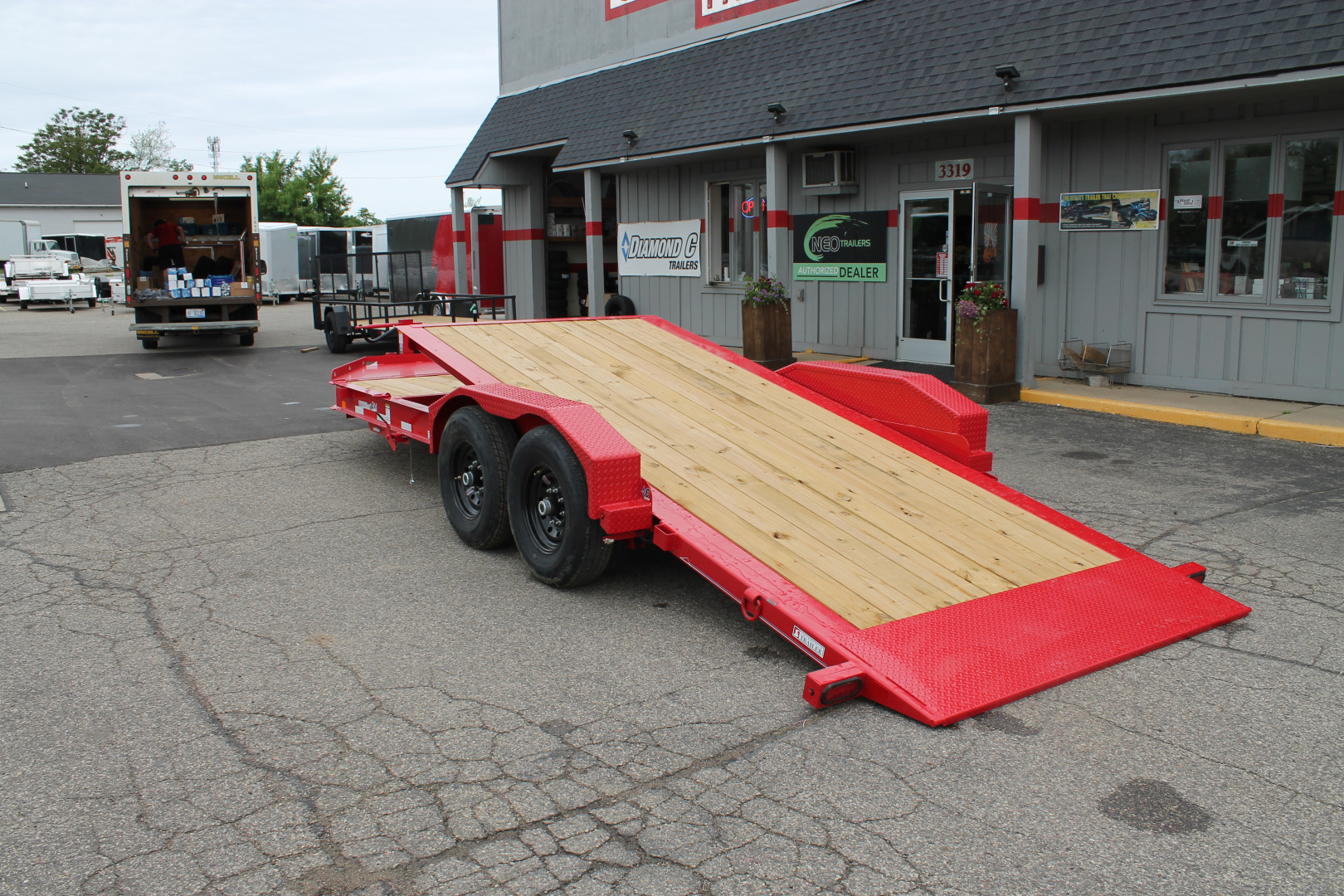 New 2026 Diamond C Trailers HDT207 20x82 Equipment Trailer