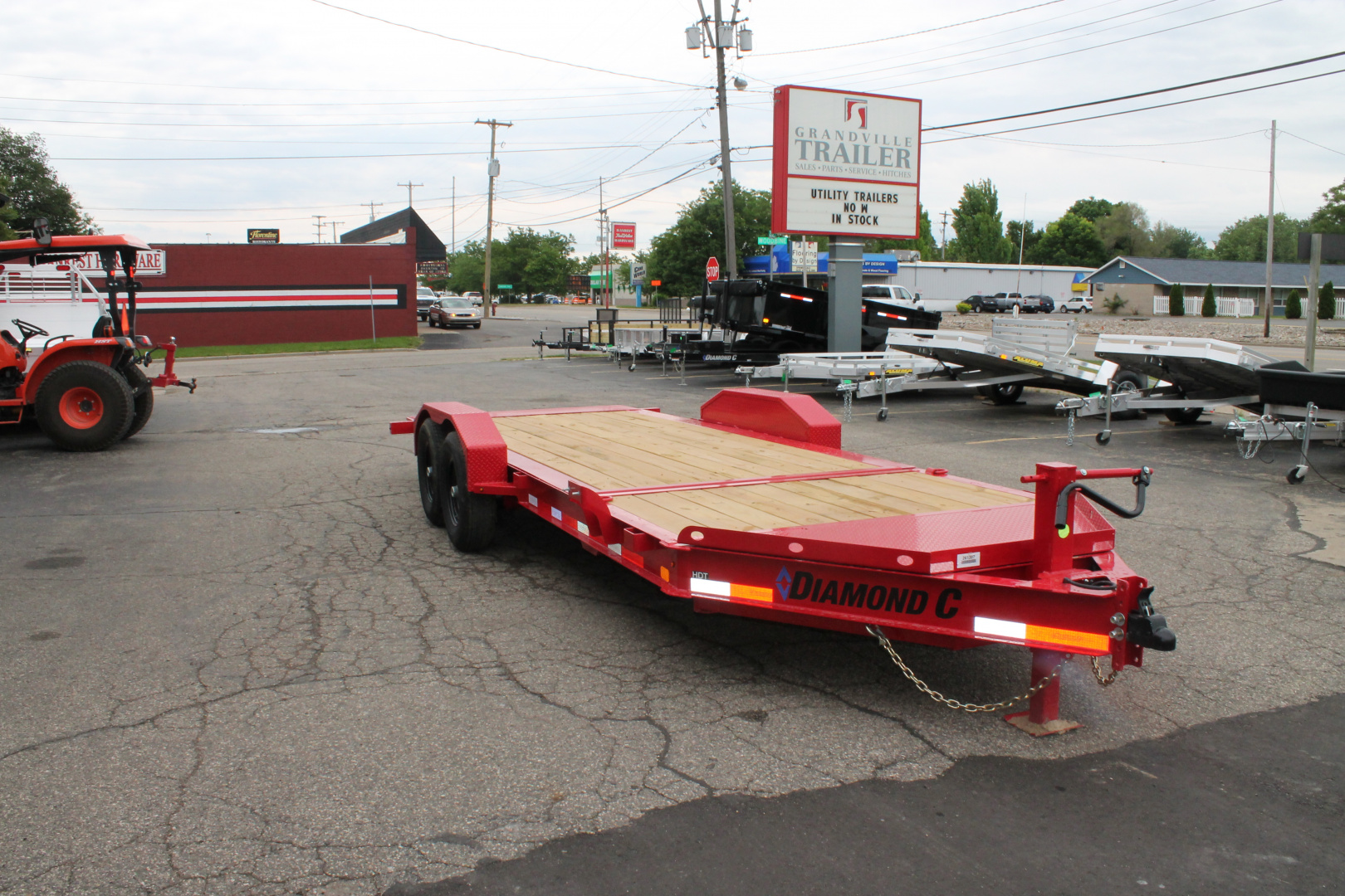 New 2026 Diamond C Trailers HDT207 20x82 Equipment Trailer