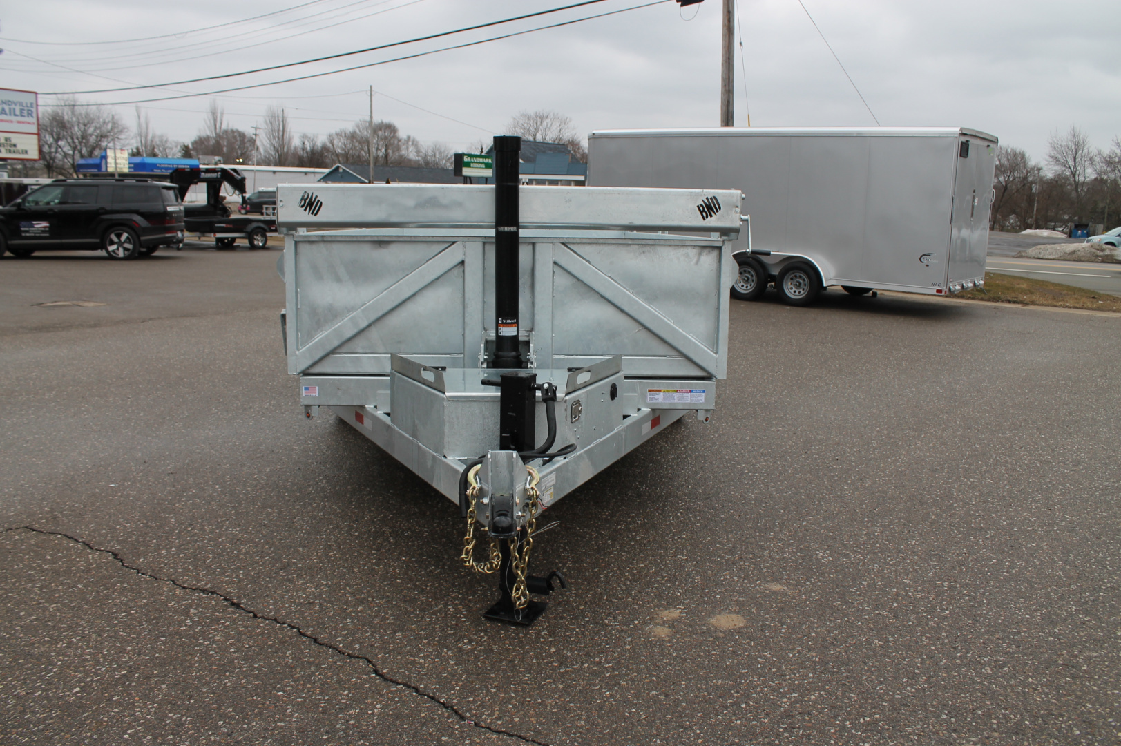 New 2025 BND Trailers GAL7X14 Dump Dump Trailer