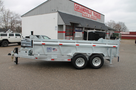 New 2025 BND Trailers GAL7X14 Dump Dump Trailer