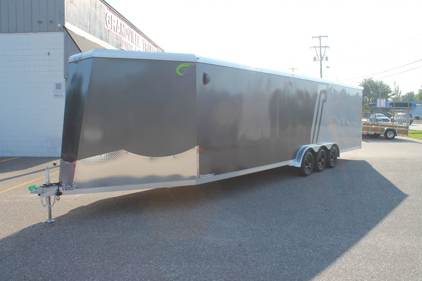 New 2026 NEO Trailers NASX3475TR6 Snowmobile Trailer