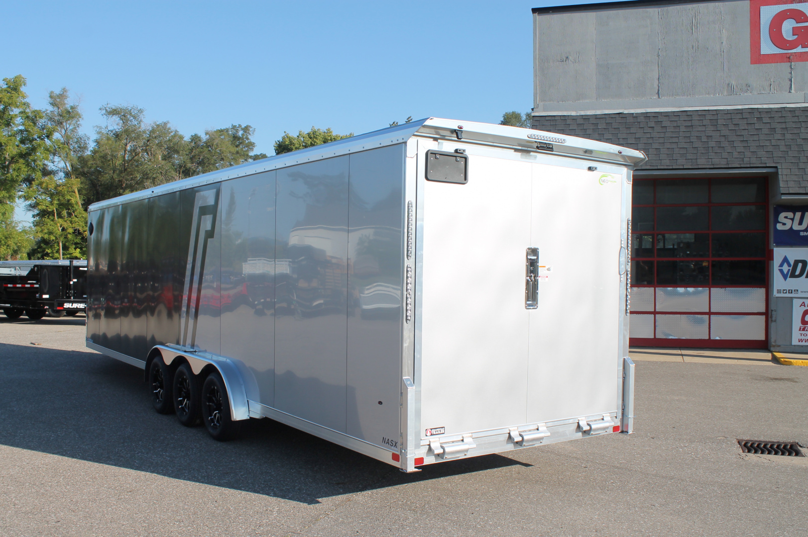 New 2026 NEO Trailers NASX3475TR6 Snowmobile Trailer