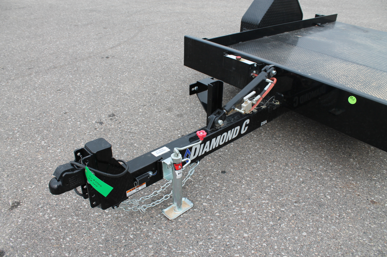 New 2026 Diamond C Trailers DSA107 12x77 Equipment Trailer