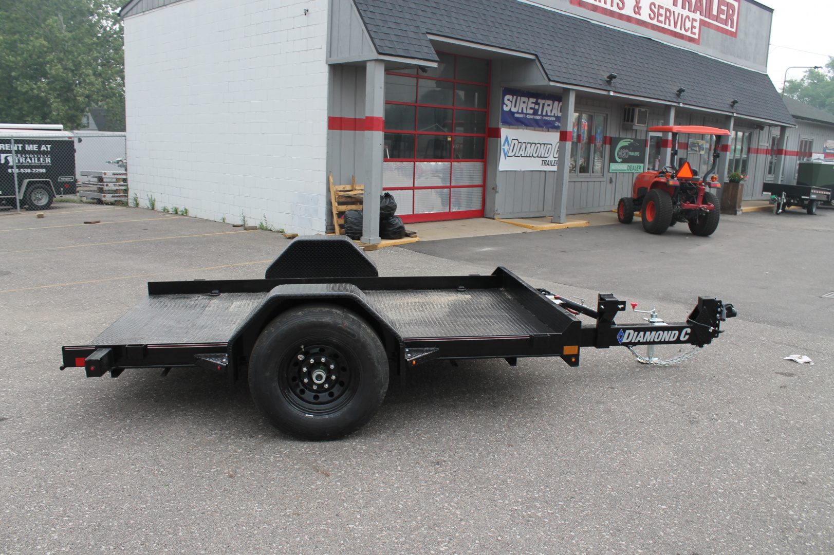 New 2026 Diamond C Trailers DSA107 12x77 Equipment Trailer