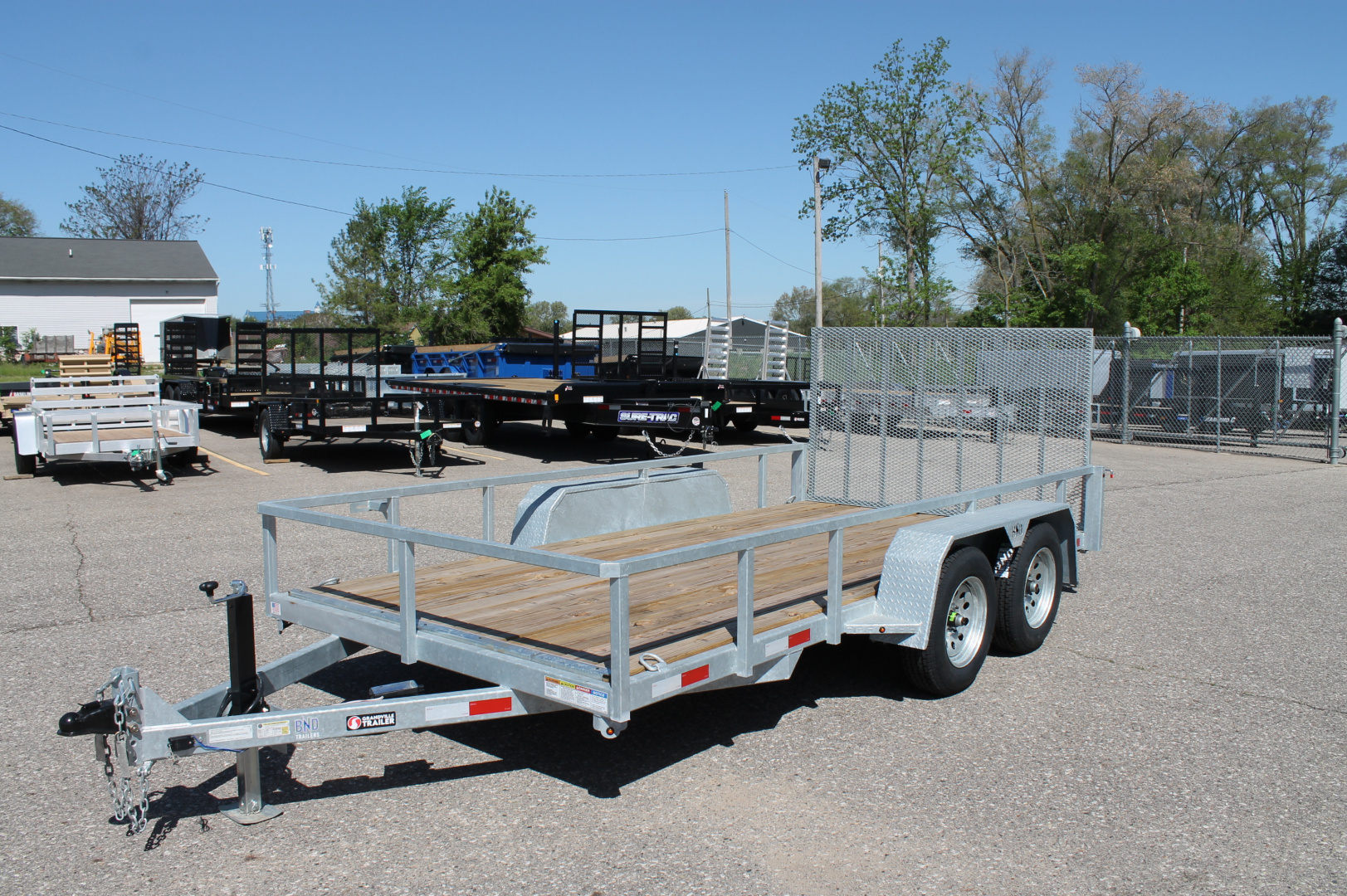 New 2026 BND Trailers GAL14 7x14 L Utility Trailer