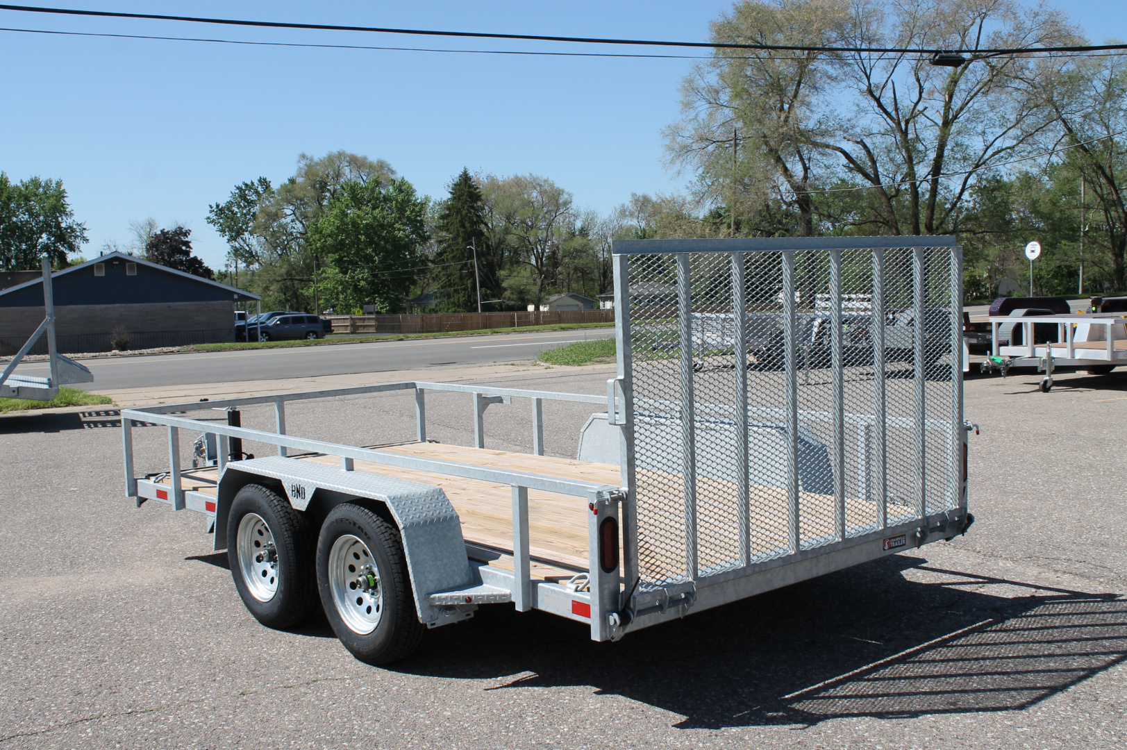 New 2026 BND Trailers GAL14 7x14 L Utility Trailer