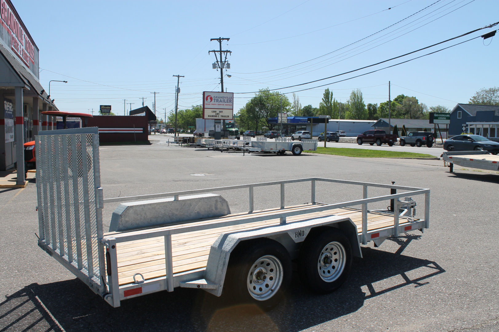 New 2026 BND Trailers GAL14 7x14 L Utility Trailer