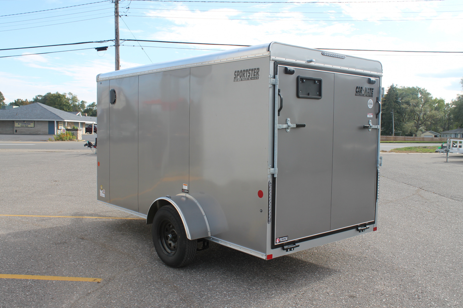 New 2026 Car Mate Trailers CM612ECV Cargo / Enclosed Trailer