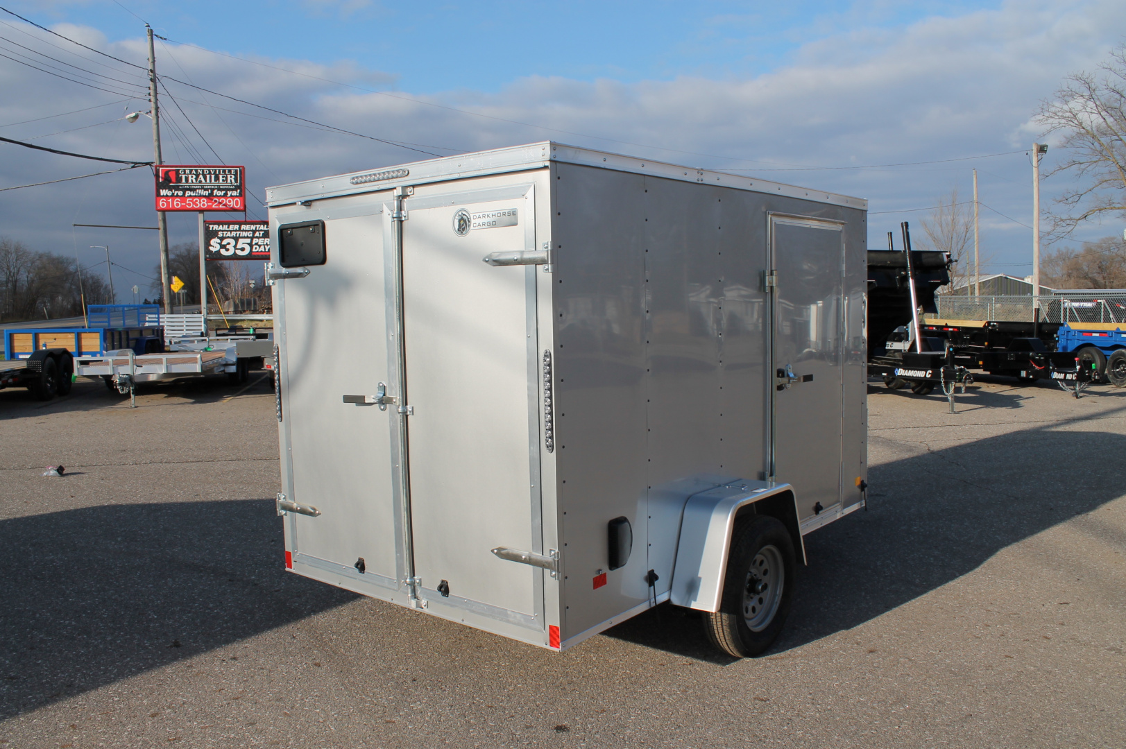 New 2026 Darkhorse Cargo DHW6X12SA30 Cargo / Enclosed Trailer