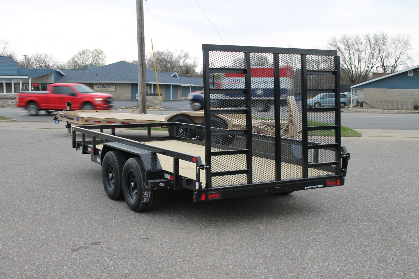 New 2026 Sure-Trac STUTT8216-BP-070 Utility Trailer