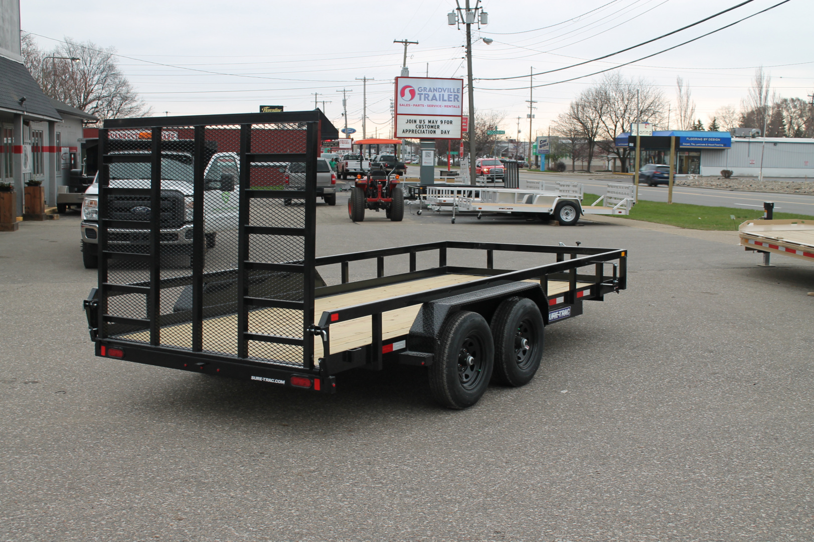 New 2026 Sure-Trac STUTT8216-BP-070 Utility Trailer