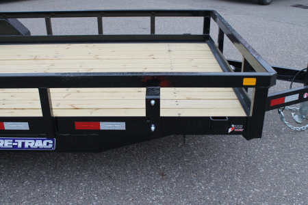 New 2026 Sure-Trac STUTT8216-BP-070 Utility Trailer