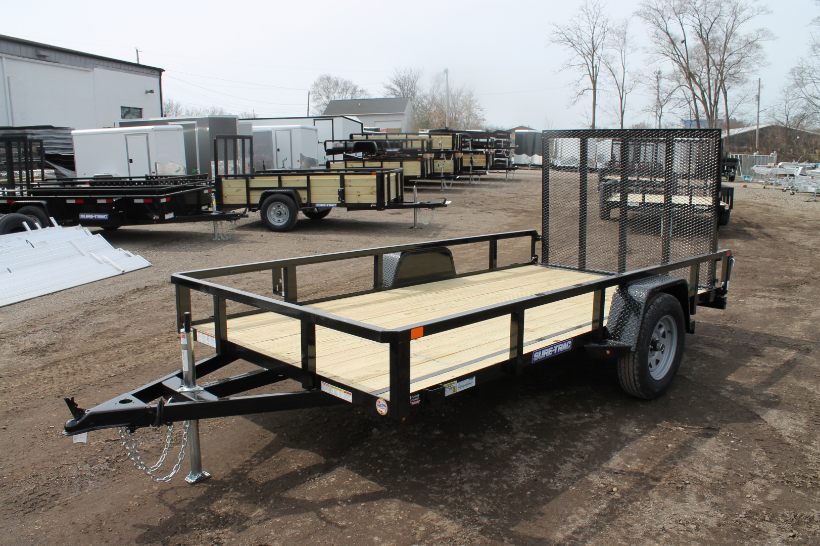 New 2026 Sure-Trac STUTT7212-030 Utility Trailer