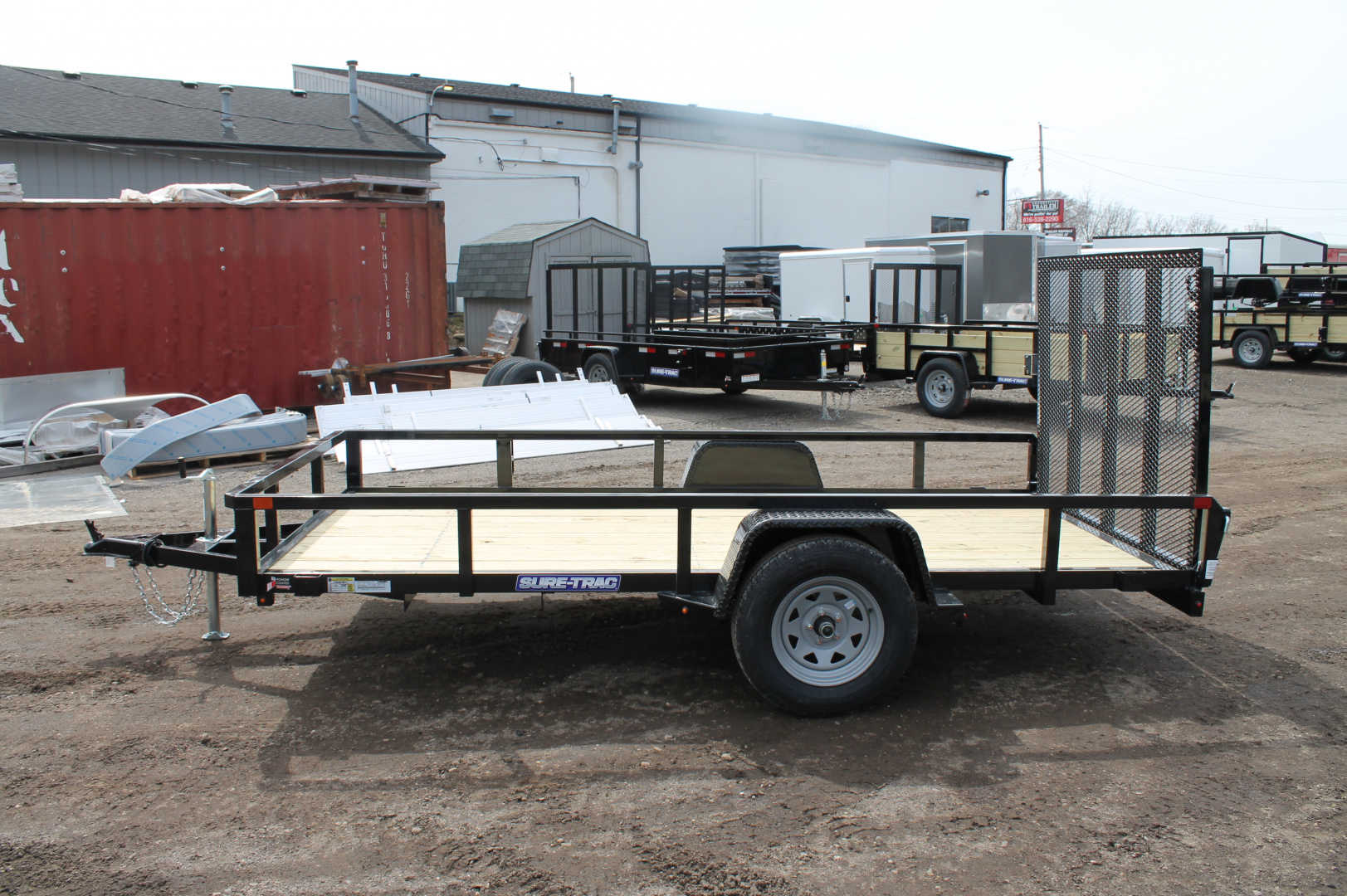 New 2026 Sure-Trac STUTT7212-030 Utility Trailer