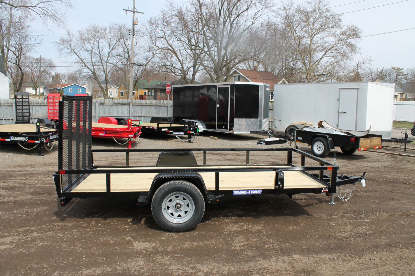 New 2026 Sure-Trac STUTT7212-030 Utility Trailer