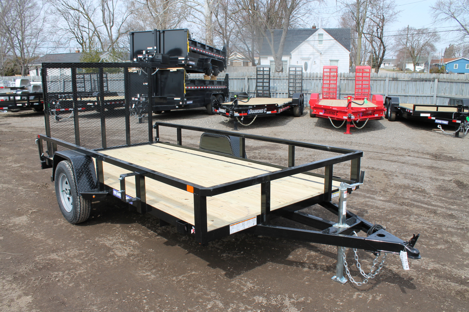 New 2026 Sure-Trac STUTT7212-030 Utility Trailer