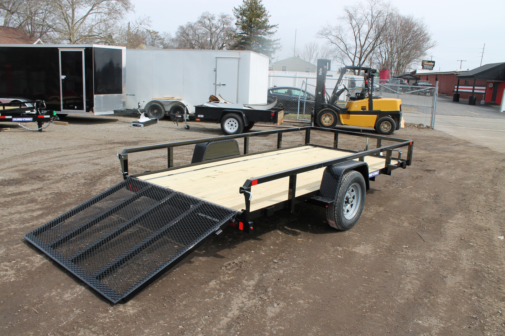 New 2026 Sure-Trac STUTT7212-030 Utility Trailer
