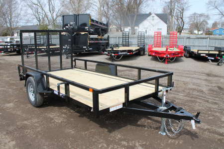 New 2026 Sure-Trac STUTT7212-030 Utility Trailer