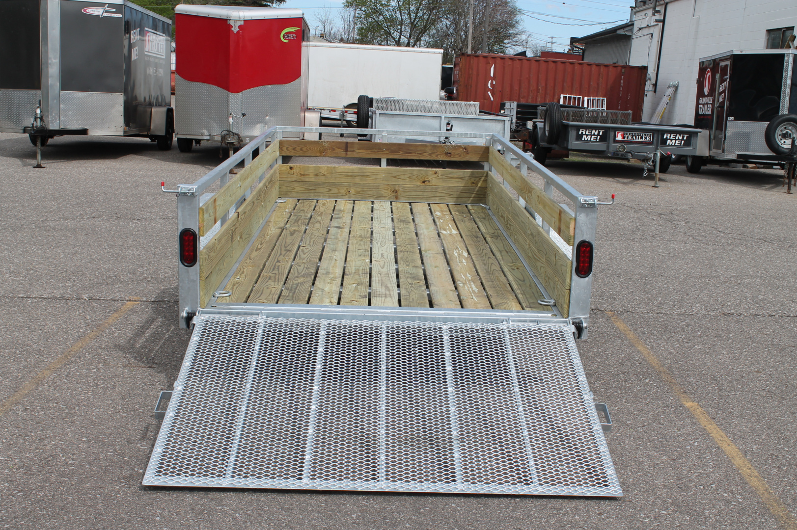 New 2026 BND Trailers GAL 6X12-3Board Utility Trailer