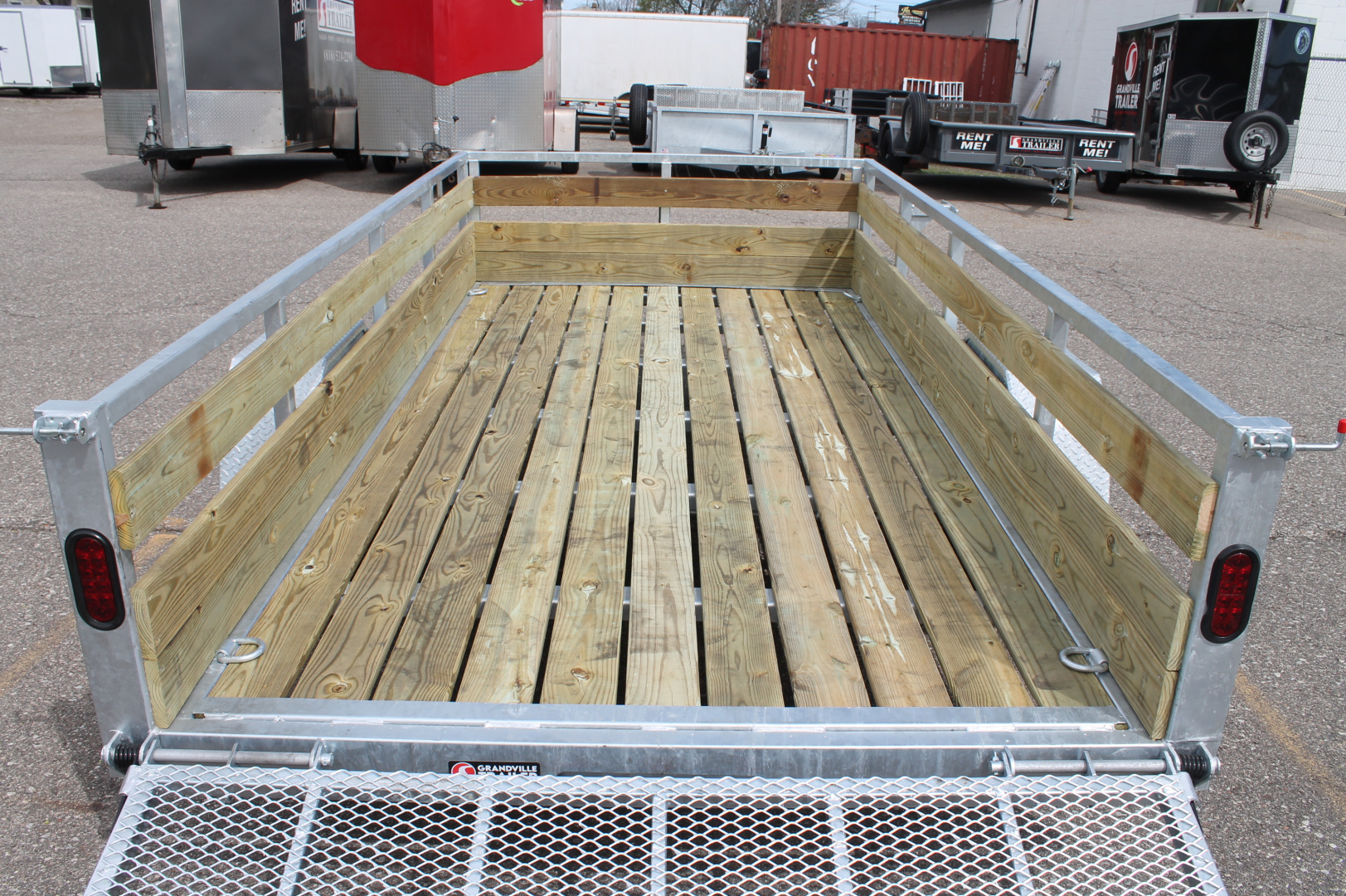 New 2026 BND Trailers GAL 6X12-3Board Utility Trailer