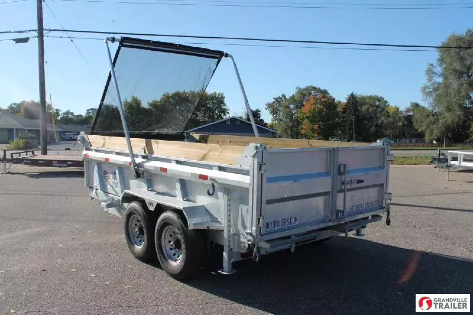 New 2026 BND Trailers GAL7X14 Dump