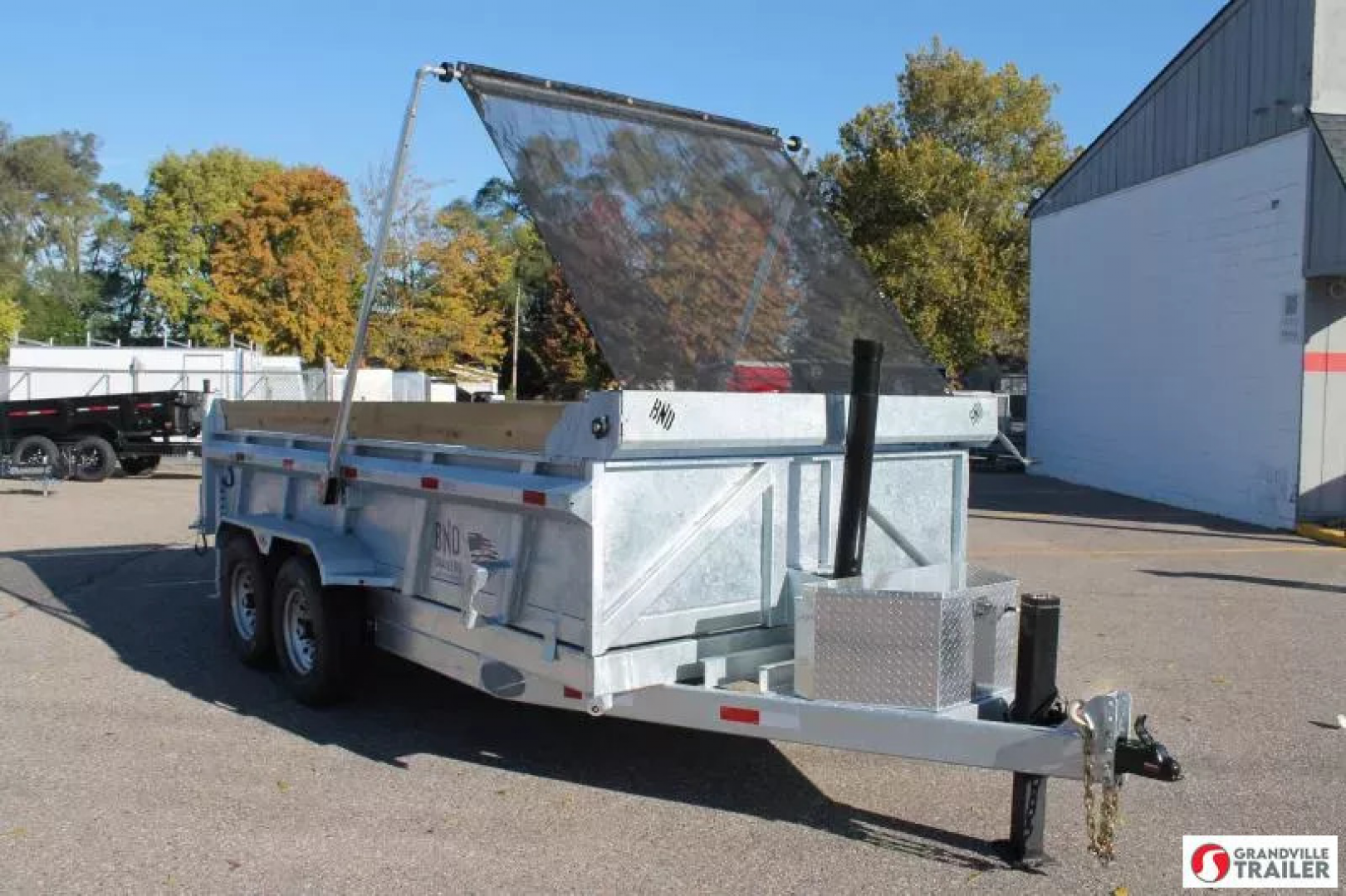 New 2026 BND Trailers GAL7X14 Dump