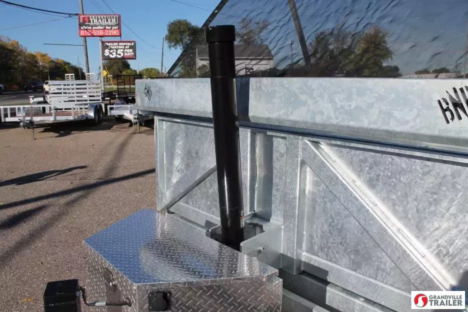 New 2026 BND Trailers GAL7X14 Dump