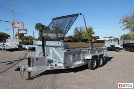 New 2026 BND Trailers GAL7X14 Dump