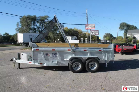 New 2026 BND Trailers GAL7X14 Dump