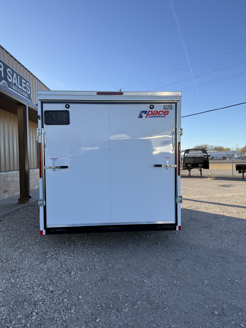 New 2025 Pace American OUTBACK DLX Cargo / Enclosed Trailer