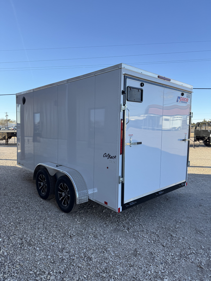 New 2025 Pace American OUTBACK DLX Cargo / Enclosed Trailer
