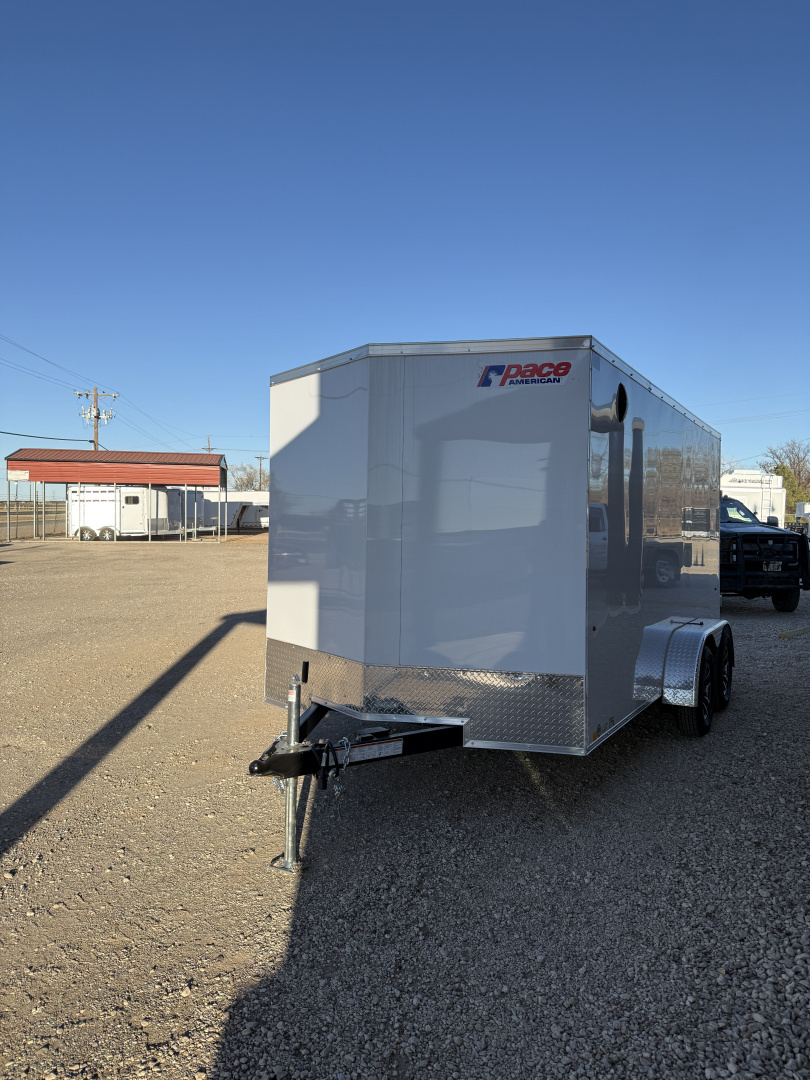 New 2025 Pace American OUTBACK DLX Cargo / Enclosed Trailer