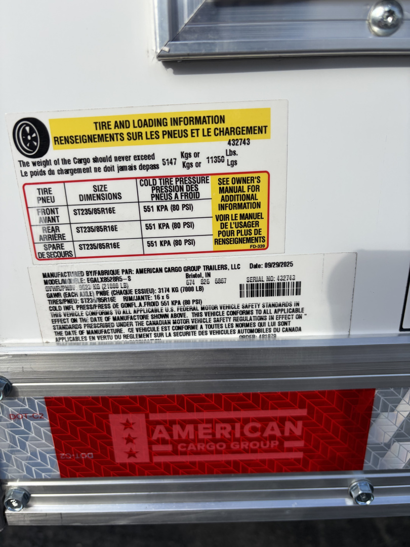 New 2026 Haulmark EDGE ALUMINUM 28 Stacker Race Trailer, Finished Race Interior, 21K GVWR, Awnings, Lift, Premium Escape Door