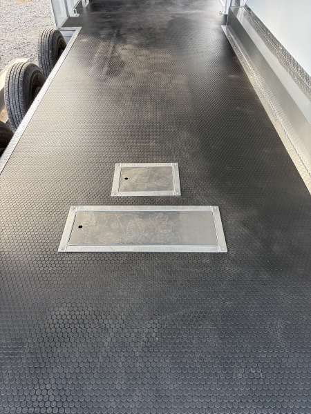 New 2026 Haulmark EDGE ALUMINUM 28 Stacker Race Trailer, Finished Race Interior, 21K GVWR, Awnings, Lift, Premium Escape Door