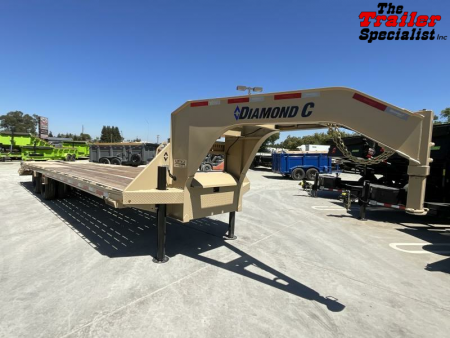 New 2024 Diamond C Trailers FMAX212L30X102MR Flatbed Trailer