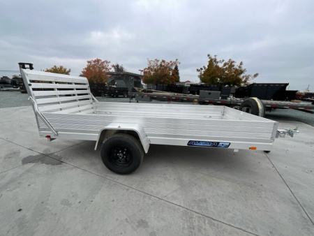 New 2025 Aluma 6812H-ESA-S-TG Utility Trailer