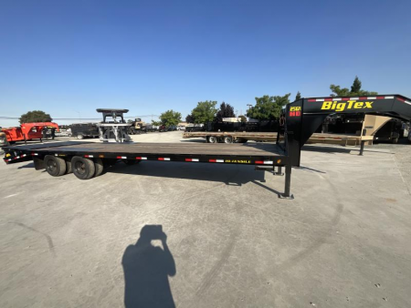 New 2026 Big Tex Trailers 25GN-30D5A-MR Flatbed Trailer