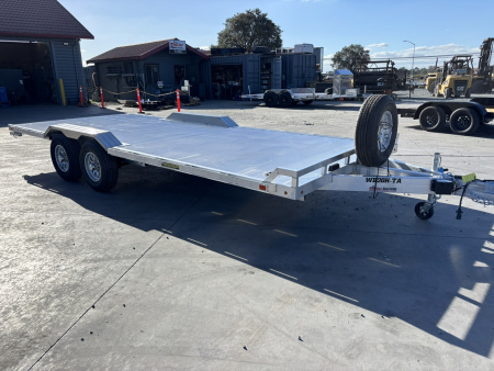 New 2026 Aluma WB20H-TA-EL-DOF-R-RR Utility Trailer